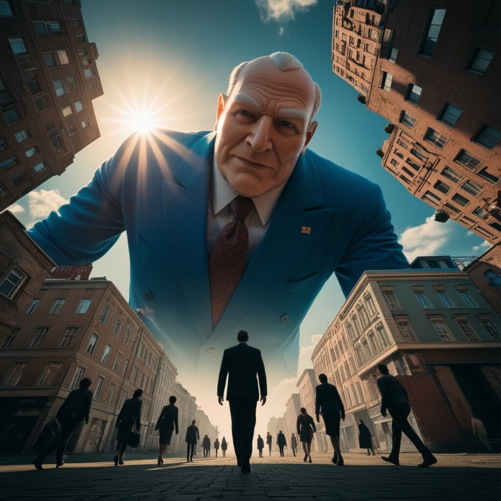 Governo Olhando Sobre a Cidade