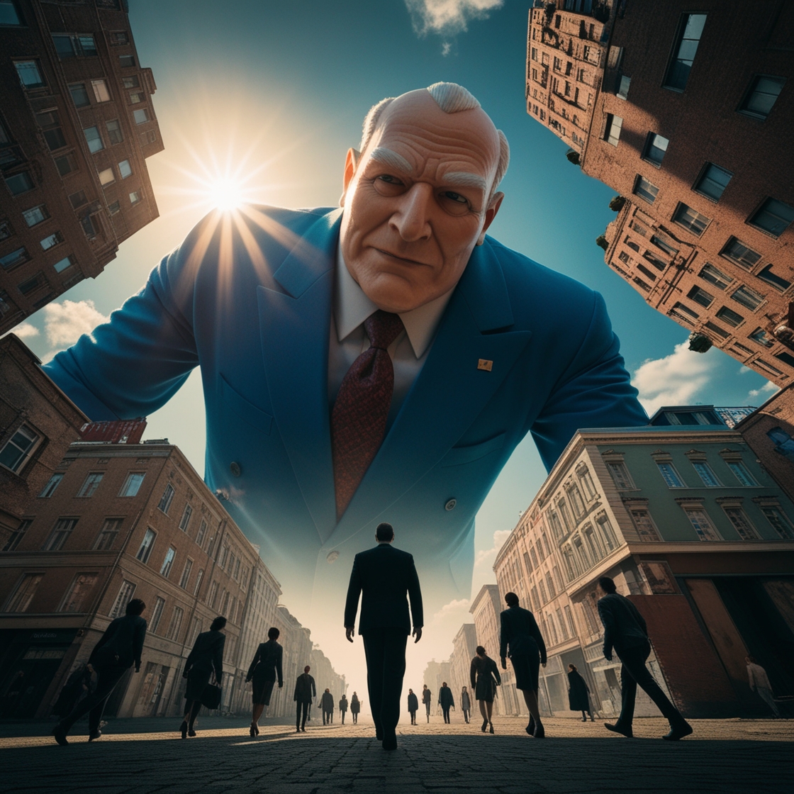 Governo Olhando Sobre a Cidade